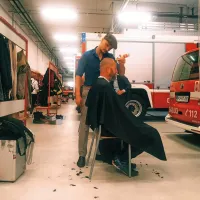 Postojnski gasilci z najbolj urejenimi bradami