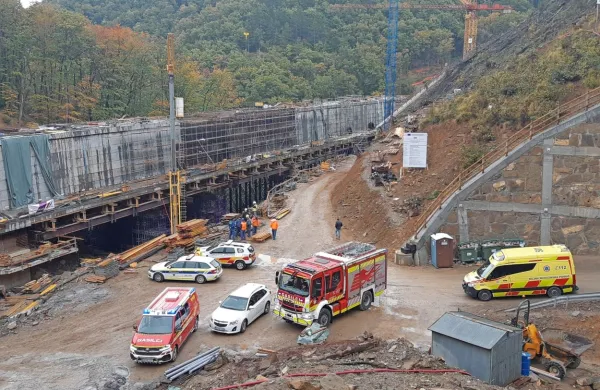 Tragična smrt na gradbi&scaron;ču viadukta