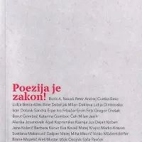 Več avtorjev: Poezija je zakon!,  $@ Društvo 
slovenskih pisateljev, 63 strani, 4 evre