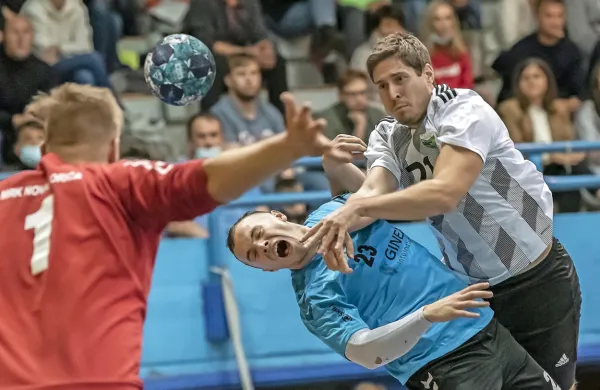 Novogoričan Miha Hlede se je hrabro boril z višjimi in močnejšimi 
tekmeci.