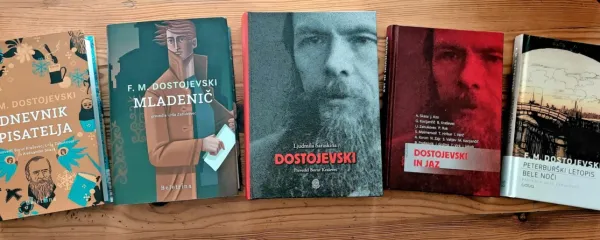 Ob pisateljevem jubileju so  slovenski založniki izdali več knjig, tudi nov prevod zajetnega romana Mladenič, obsežno in odmevno biografijo, slovenski zbornik ter zgodnji deli Peterburški letopis in Bele noči. 