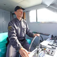 Poveljnik Robert Žigon je včeraj opravil zadnji dve plovbi.