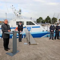 Veselo slovo prvega policijskega čolna