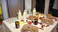 Danes  bodo v šolah in vrtcih več kot 310.200 otrokom, vzgojiteljem 
in učiteljem   postregli s tradicionalnim slovenskim zajtrkom, ki 
vsebuje živila domačega izvora. Projekt je na pobudo Čebelarske 
zveze Slovenije zaživel pred 11 leti, njegov namen  je poudarjanje 
v Sloveniji pridelane hrane. Ker je letos   mednarodno leto sadja in 
zelenjave,  gre poseben poudarek pomenu lokalne samooskrbe s  
temi živili. 