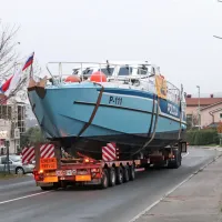 Čoln prispel do muzeja