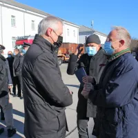 Policijski čoln končno na trdnih tleh