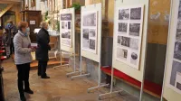 Razstava o Bogomilu Nemcu bo na ogled v komenski cerkvi do konca leta.