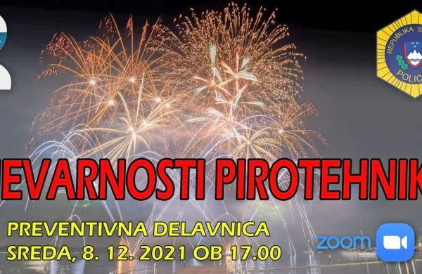 O pirotehniki s policistom in zdravnikom