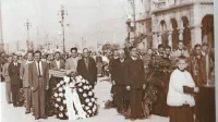 Po izkopu v kraju Fontane di Villorba so trupla peterice 28. oktobra 1945 prepeljali v Trst, ki se je dostojno poslovil od njih.