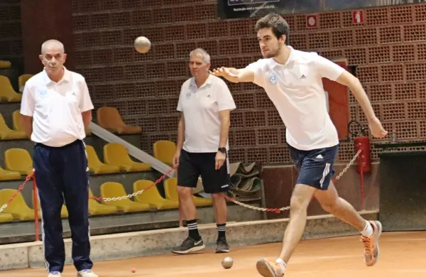 Matija Povh je bil eden ključnih  igralcev sežanske Skale v dvoboju s  
Koprom.