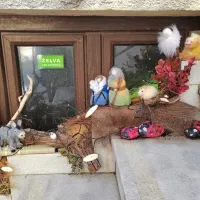 Krasijo police, dvori&scaron;ča, balkone, terase, gase in trge