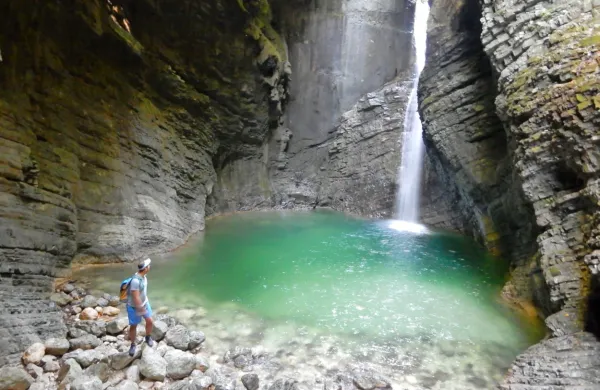 Med bolj obiskanimi lepotami je bil lani tudi slap Kozjak. 