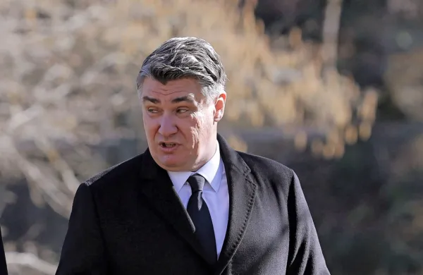 Hrvaški predsednik  Zoran Milanović