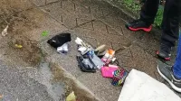 Tako pri Sarah Durnik kot drugih Novogoričanih, h katerim je 
vlamljal, je Izidor Humek iskal vrednejše predmete, denarnice ...