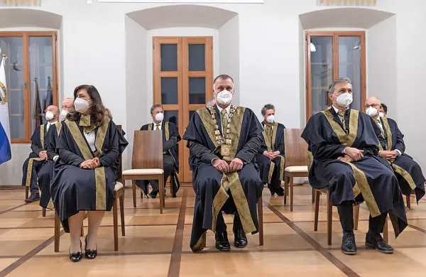 Prisegel novi rektor dr. Bo&scaron;tjan Golob