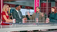Adam McKay je v svojem najnovejšem filmu na kup zbobnal 
superzvezdniško igralsko zasedbo (z leve): Cate Blanchett, Tyler 
Perry, Leonardo DiCaprio in Jennifer Lawrence.  