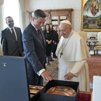Pahor in papež izpostavila predvsem pomen dialoga