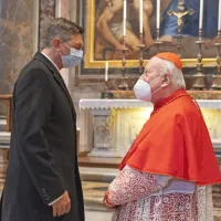 Pahor in papež izpostavila predvsem pomen dialoga