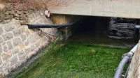 Upravljanje in redno vzdrževanje hudournika v Žusterni je pristojnost in obveza direkcije za vode oziroma njihovega koncesionarja VGP Drava Ptuj.