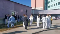  V Šempetru je  včeraj stavkalo med 450 in 500 zaposlenih, torej polovica vseh.