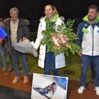 Olimpijka Ana Bucik tokrat skraj&scaron;ala noč kar doma