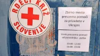 V prostorih nekdanjega skladišča soli Libertas v Kopru zbirajo 
sredstva za pomoč Ukrajini. 