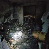       Plinski  udar  je  stanovanje  povsem  razdejal.