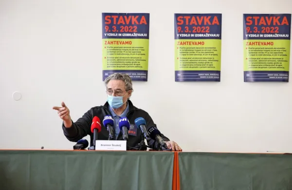 Glavni tajnik Sindikata vzgoje, izobraževanja, znanosti in kulture 
Slovenije Branimir Štrukelj