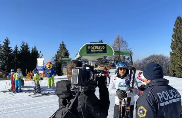 &Scaron;olarji na smučeh z Juretom Ko&scaron;irjem