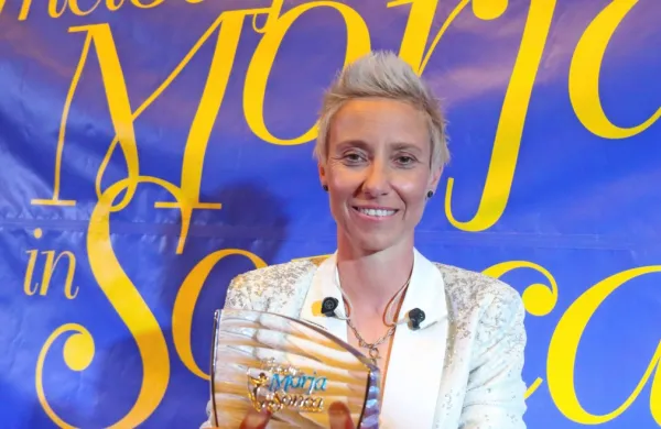 Tatjana Mihelj, lanskoletna  zmagovalka Melodij morja in sonca