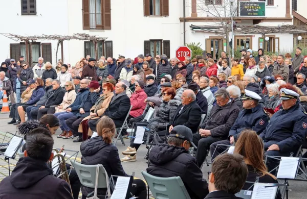 Občina Piran, Krajevna skupnost Strunjan in Združenje borcev za 
vrednote narodnoosvobodilnega boja Piran so danes pri strunjanskem spomeniku priredili spominsko slovesnost prvim 
otroškim žrtvam fašizma v Evropi. Foto: Občina Piran