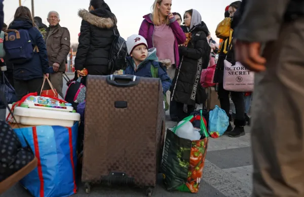 Na Hrvaško je do četrtka prišlo okoli 7300 ukrajinskih beguncev. 