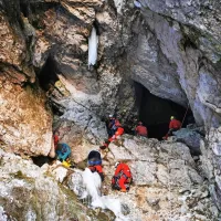 Reševanje iz jame Primadona (foto: JRS)