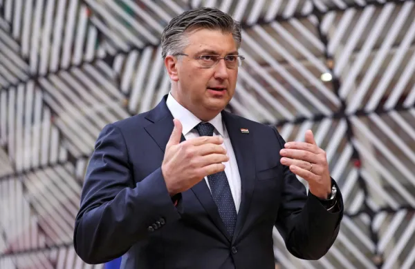 Hrvaški premier Andrej Plenković
