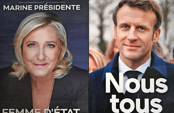 Francija se bo jutri v prvi vrsti odločala med dosedanjim predsednikom Emmanuelom Macronom in izzivalko Marine Le Pen. 