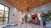 V SDS so med drugim zapisali, da so posodobili sistem luči  v 
galeriji Kosovelovega doma.