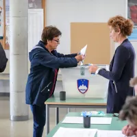Z volišča na koprski Srednji tehniški šoli