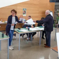 Z volišča na koprski Osnovni šoli Dušana Bordona