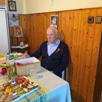 Stoletnik Etko Turk iz Svetega Antona