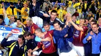 Tako so se Koprčani leta 2006 v Celju veselili svoje prve pokalne 
lovorike.