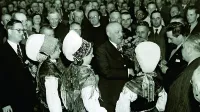 Koroščevi nastopi v javnosti so bili vedno dobro obiskani. Tako je bilo tudi ob podelitvi naziva častnega občana Ljubljane.
