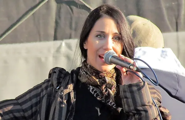 Srbska predstavnica Ana Đurić z umetniškim imenom Konstrakta 
(foto: Gmihail)