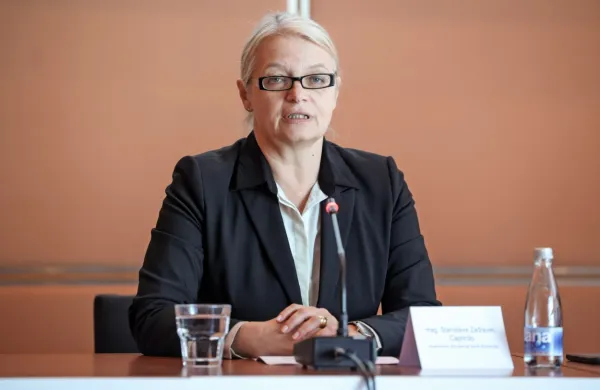 Direktorica Združenja bank Slovenije Stanislava Zadravec Caprirolo