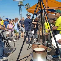 Pomladna polenta na Pristaniški ulici