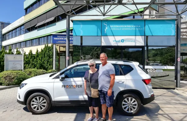 Do nedavnega je bil koordinator Prostoferja v Izoli in  eden rednih 
šoferjev Srečko Langeršek.   