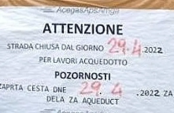 &ldquo;Pozornosti&rdquo;, začenjajo se dela &ldquo;za aqueduct&rdquo;
