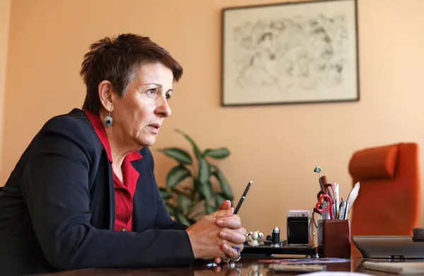 Lidija Jerkič, predsednica Zveze svobodnih sindikatov Slovenije   