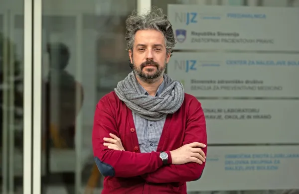 Mario Fafangel, predstojnik centra za nalezljive bolezni NIJZ 