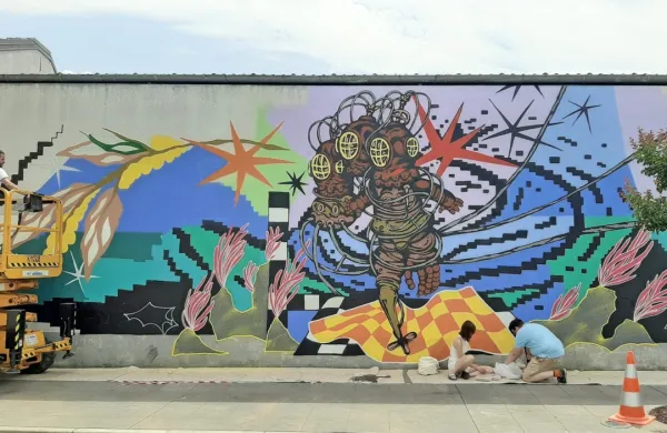 Ena izmed lokacij, na katerih se bo odvil grafiterski festival je tudi 
Cankarjeva ulica.