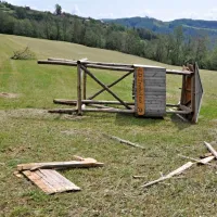 Po močnem neurju na Dolenjskem veliko &scaron;kode, najhuje je bilo v Mokronogu